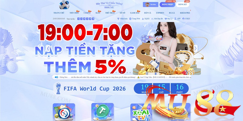 Giới thiệu Mu88 - Tìm hiểu về nhà cái hàng đầu Châu Á 1 Giới thiệu Mu88