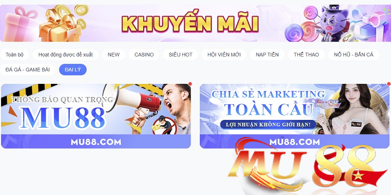 Giới thiệu khuyến mãi Đại Lý Marketing Toàn Cầu