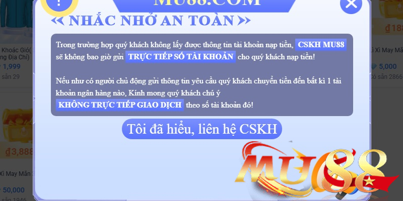 Liên hệ Mu88 - Các kênh CSKH, Hotline, Live Chat và Telegram 1 Liên hệ Mu88