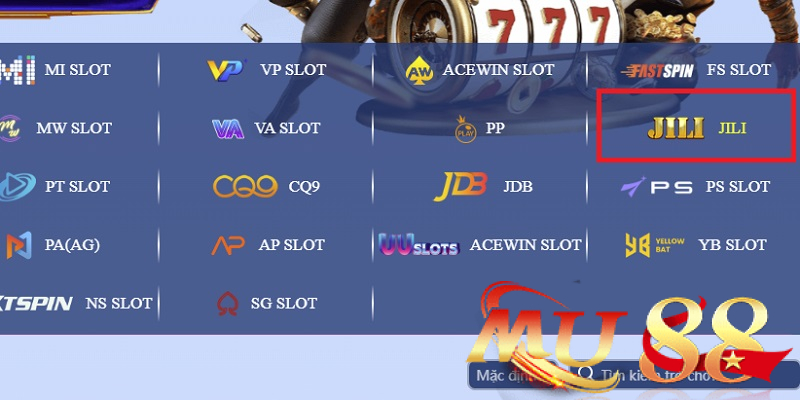 Sảnh JILI Slot - Sảnh cược nổi bật đã có mặt tại Mu88