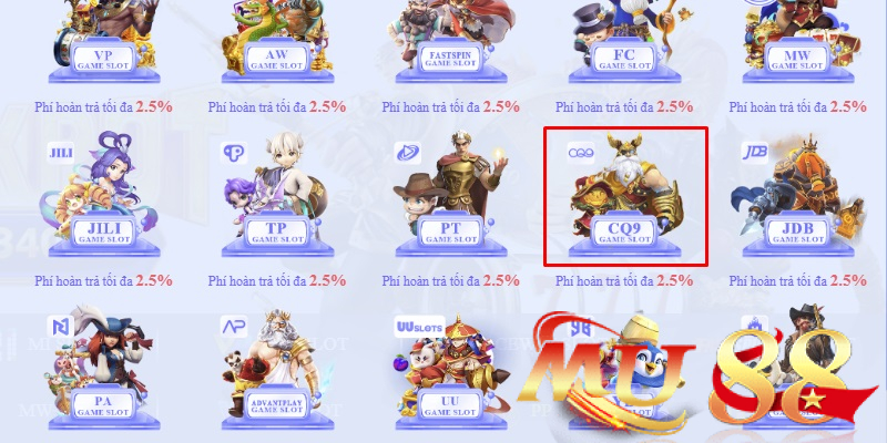 Tổng quan về Sảnh CQ9 Slot