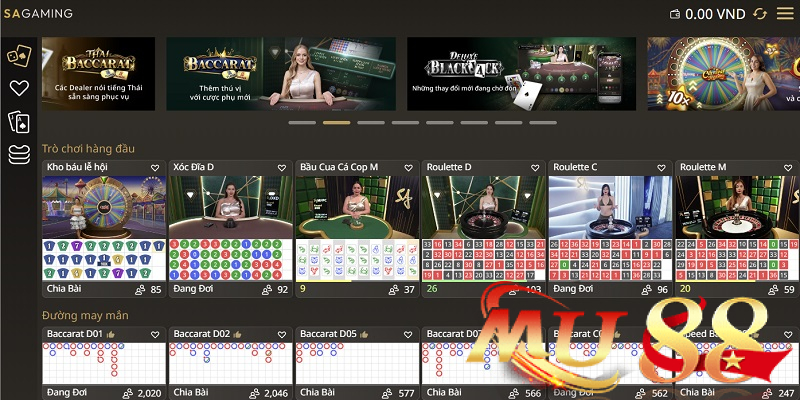 Tổng quan về Sảnh SA Casino