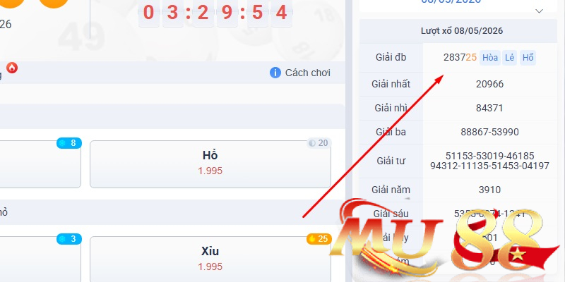 Tra cứu tại Mu88