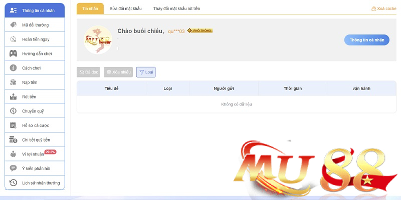 Liên hệ Mu88 - Các kênh CSKH, Hotline, Live Chat và Telegram 5 Vấn đề bảo mật tài khoản
